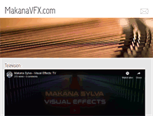 Tablet Screenshot of makanavfx.com